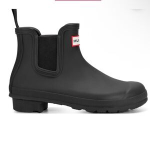 Hunter Chelsea Boots - matte black